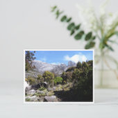 kinabalu hoog uitzicht briefkaart (Staand voorkant)