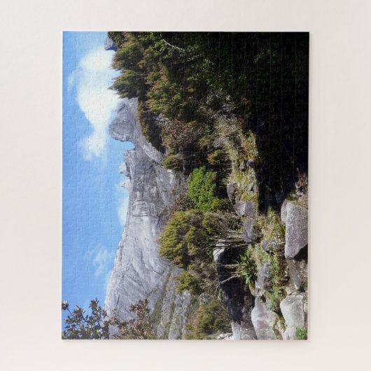 kinabalu hoog uitzicht legpuzzel (Verticaal)