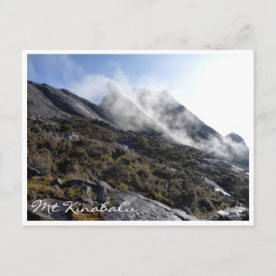 kinabalu mist briefkaart