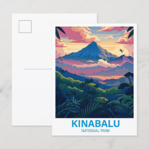 Kinabalu National Park Sabah Maleisië Reizen Briefkaart
