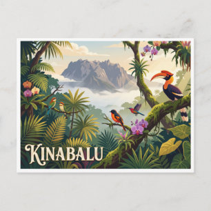 Kinabalu Park Kundasang Maleisië Briefkaart