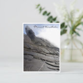 kinabalu touw wolken briefkaart (Staand voorkant)