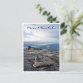 kinabalu uitzicht briefkaart (Staand voorkant)