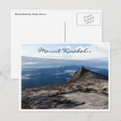 kinabalu vista briefkaart (Voorkant / Achterkant)