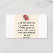 KINAFEX SJABLOON VISITEKAARTJE (Voorkant)