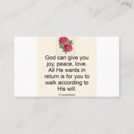 KINAFEX SJABLOON VISITEKAARTJE