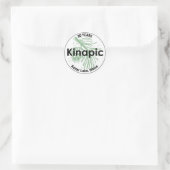 Kinapic 80e stickerblad ronde sticker (Tas)