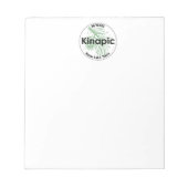 Kinapic notitieblok (Voorkant)