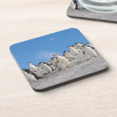 kinbandpinguïns | Pygoscelis Antarctica Drankjes Onderzetter (Linkerzijde)