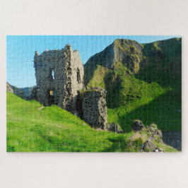 Kinbane Castle Antrim Ierland. Legpuzzel