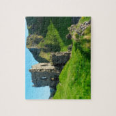 Kinbane Castle Antrim Ierland. Legpuzzel (Verticaal)