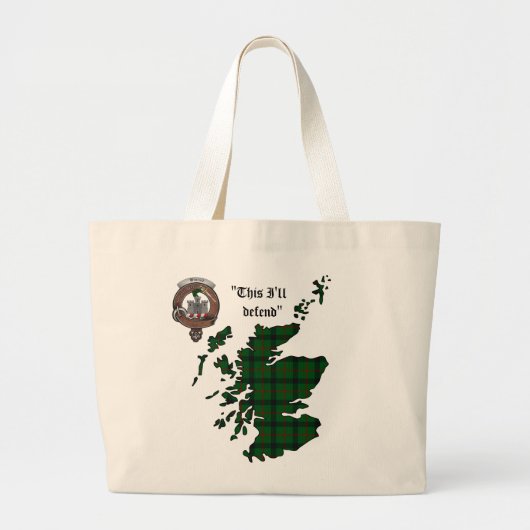 Kincaid Clan Badge Jumbo Tas (Voorkant)