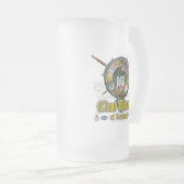 Kincaid Clan Badge Matglas Bierpul (Voorkant rechts)