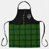 Kincaid Clan Badge & Tartan Kilt Schort (Voorkant)