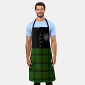 Kincaid Clan Badge & Tartan Kilt Schort (Gedragen)
