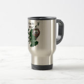 Kincaid Clan Badge Travel Mug Reisbeker (Voorkant rechts)
