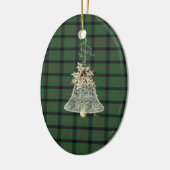 Kincaid Clan Tartan en Motto Keramisch Ornament (Links)