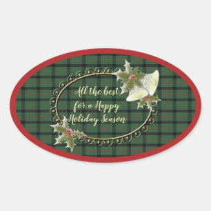 Kincaid Original Scottish Tartan Ovale Sticker