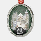 Kincaid Scottish Clan Tartan Christmas Metalen Ornament (Links)