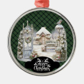 Kincaid Scottish Clan Tartan Christmas Metalen Ornament (Voorkant)