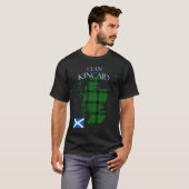 Kincaid Scottish Clan Tartan Schotland T-shirt (Voorkant volledig)