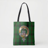Kincaid Tartan & Badge Tote Bag (Voorkant)