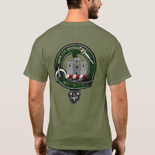 Kincaid Tartan Clan Badge T-shirt (Achterkant)