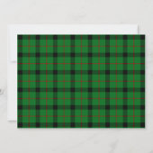 Kincaide Scottish Wedding Invitation Kaart (Achterkant)