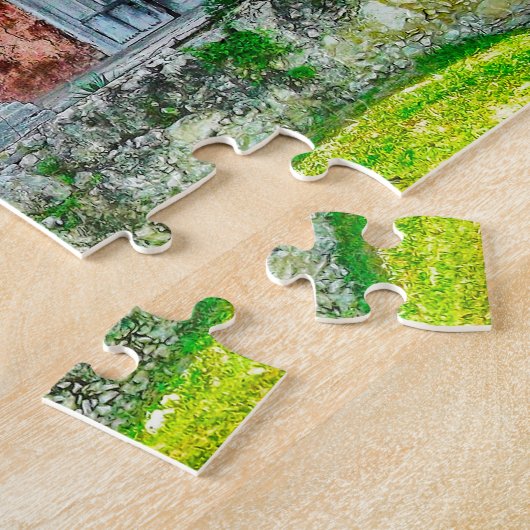 Kinchil Mexico. Legpuzzel (Zijkant)