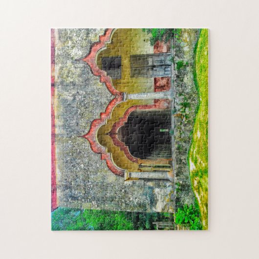 Kinchil Mexico. Legpuzzel (Verticaal)