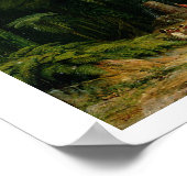 Kinchinjunga uit Darjeeling, 1879 (olie op doek) Poster (Hoek)