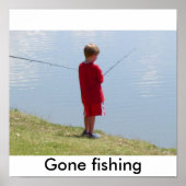 Kind 014, Gone Fishing Poster (Voorkant)