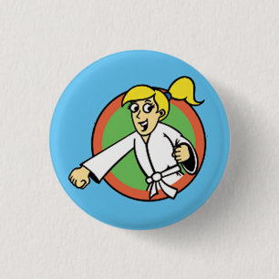 Kind 1 Button van de krijgspartij