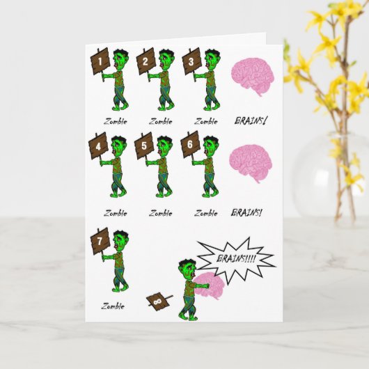 Kind 1 van de Kaart van de Verjaardag van de (Gele Bloem)