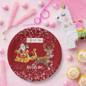 Kind 1e kerstkerstkerstkerstkerstrenrenrendies Sle Papieren Bordje (Feest)