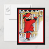 Kind aan de poort briefkaart (Voorkant / Achterkant)