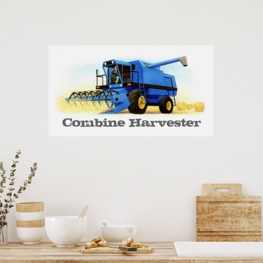 Kind - Aangepast Boerderij en landbouw - Combineer Poster (Keuken)