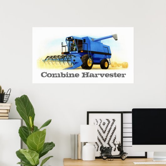 Kind - Aangepast Boerderij en landbouw - Combineer Poster (Thuiskantoor)