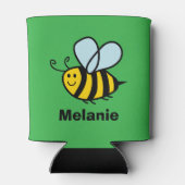 Kind aangepaste koelboxxen met leuke hommel bij blikjeskoeler (Achterkant)