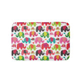 kind achtergrond retro - olifant badmat (Voorkant)