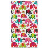 kind achtergrond retro - olifant klein cadeauzakje (Achterkant)