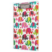 kind achtergrond retro - olifant klembord (Links)