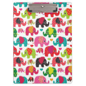 kind achtergrond retro - olifant klembord (Voorkant)