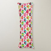 kind achtergrond retro - olifant lichaamskussen (Voorkant Verticaal)