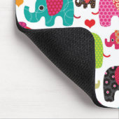 kind achtergrond retro - olifant muismat (Hoek)