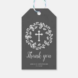 Kind adem Christening Dank je Label Cadeaulabel