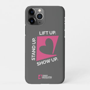 Kind Advocate Dark Grey Cell Phone Case iPhone 11Pro Hoesje