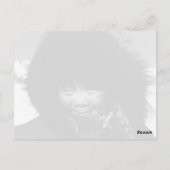 kind Alaska eskimo Briefkaart (Achterkant)