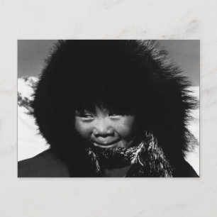 kind Alaska eskimo Briefkaart