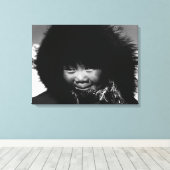  kind Alaska eskimo Canvas Afdruk (Insitu (Houten vloer))